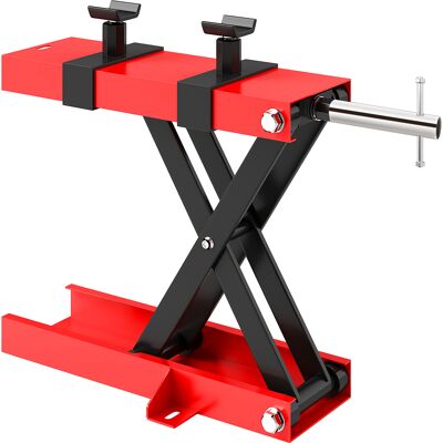 MRTRS Table Élévatrice À Ciseaux Pour Motos, Hauteur De Levage 9,5–40 Cm, Capacité De Charge 500 Kg, 45 X 15 X 9,5–40 Cm, Rouge - Publicité MRTRS Table Élévatrice À Ciseaux Pour Motos, Hauteur De Levage 9,5–40 Cm, Capacité De Charge 500 Kg, 45 X 15 X 9,5–40 Cm, Rouge - Publicité