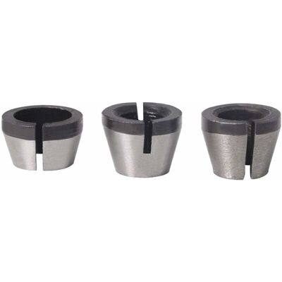 OEM Coffret De Forets Pour Perceuse 3pcs Jeu De Collets Mandrin À Pince De Machine De Gravure Adapteur Collets Mandrin 6.35mm 8mm 6mm Pour Machine De Coupe Électrique Mèche De Routeur Chuck - Publicité OEM Coffret De Forets Pour Perceuse 3pcs Jeu De Collets Mandrin À Pince De Machine De Gravure Adapteur Collets Mandrin 6.35mm 8mm 6mm Pour Machine De Coupe Électrique Mèche De Routeur Chuck - Publicité