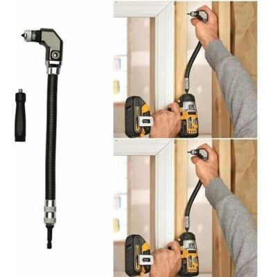 ABYSSE Perceuse À Angle Droit Flexible 1/4/accessoire De Tournevis Pour Le Travail Du Bois - Publicité ABYSSE Perceuse À Angle Droit Flexible 1/4/accessoire De Tournevis Pour Le Travail Du Bois - Publicité