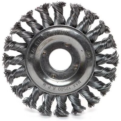 Meule Abrasive Bosch Wire Grinding Wheel 115 Mm 22,2 Mm - Publicité Meule Abrasive Bosch Wire Grinding Wheel 115 Mm 22,2 Mm - Publicité