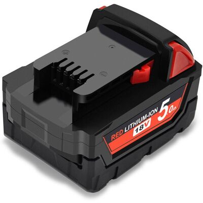 MEMKEY 5.0ah 18v Lithium Ion Replacement Battery For Milwaukee 18v M18 48-11-1820 48-11-1850 48-11-1860 48-11-1828 48-11-10 Tools - Publicité MEMKEY 5.0ah 18v Lithium Ion Replacement Battery For Milwaukee 18v M18 48-11-1820 48-11-1850 48-11-1860 48-11-1828 48-11-10 Tools - Publicité