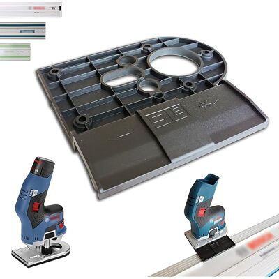 SANS MARQUE Adaptateur De Rail De Guidage Professionnel Pour Bosch Gkf 12v-8 Pour Makita/bosch/festool Rail De Guidage Débrousseuse - Publicité SANS MARQUE Adaptateur De Rail De Guidage Professionnel Pour Bosch Gkf 12v-8 Pour Makita/bosch/festool Rail De Guidage Débrousseuse - Publicité
