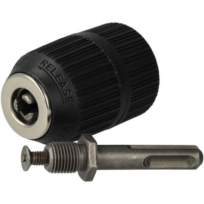 Vhbw Mandrin À Serrage Rapide Remplacement Pour Hikoki 8717574023657 Pour Perceuse Sans Fil Noir - Pour Rotation Droite/gauche - Publicité Vhbw Mandrin À Serrage Rapide Remplacement Pour Hikoki 8717574023657 Pour Perceuse Sans Fil Noir - Pour Rotation Droite/gauche - Publicité