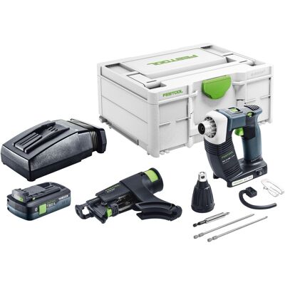 Visseuse De Chantier Sans Fil Festool Dwc 18-4500 Basic 18 V 14 Nm Sans Balais + 1 Batterie 4,0 Ah + Chargeur + Systainer - Publicité Visseuse De Chantier Sans Fil Festool Dwc 18-4500 Basic 18 V 14 Nm Sans Balais + 1 Batterie 4,0 Ah + Chargeur + Systainer - Publicité