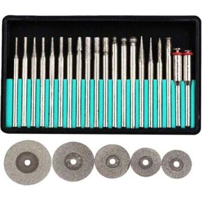 Scotch Mini Disque À Tronçonner Diamanté Ensemble De Fraises Diamantées Assortiment De Fraises Diamantées Ensemble De Broches De Forage Pour Dremel, Proxxon Multi-tools - Outils Rotatifs À Tige De 3 Mm - Publicité Scotch Mini Disque À Tronçonner Diamanté Ensemble De Fraises Diamantées Assortiment De Fraises Diamantées Ensemble De Broches De Forage Pour Dremel, Proxxon Multi-tools - Outils Rotatifs À Tige De 3 Mm - Publicité