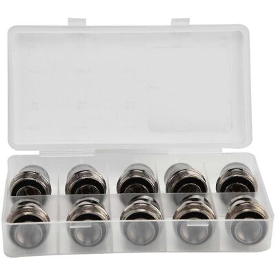 FLAMMKRAFT Kit De 10 Consommables Plasma : Électrodes, Buses De Découpe, Accessoires Pour Torche De Soudage - Publicité FLAMMKRAFT Kit De 10 Consommables Plasma : Électrodes, Buses De Découpe, Accessoires Pour Torche De Soudage - Publicité