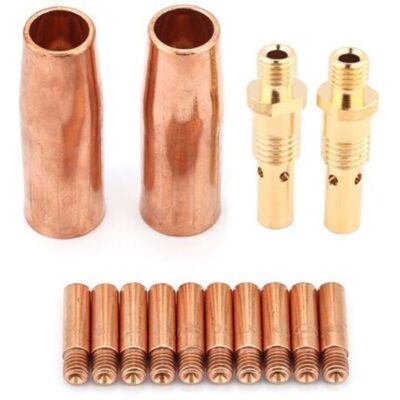 SANS MARQUE Kit De 14 Embouts Diffuseurs Pour Pistolet De Soudage Mig Tweco - Publicité SANS MARQUE Kit De 14 Embouts Diffuseurs Pour Pistolet De Soudage Mig Tweco - Publicité