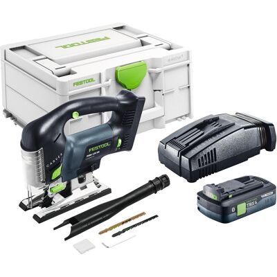 Scie Sauteuse Pendulaire Sans Fil Festool Psbc 420 Eb-basic 18 V 120 Mm Brushless + 1 Batterie 4,0 Ah + Chargeur Rapide + Systainer - Publicité Scie Sauteuse Pendulaire Sans Fil Festool Psbc 420 Eb-basic 18 V 120 Mm Brushless + 1 Batterie 4,0 Ah + Chargeur Rapide + Systainer - Publicité