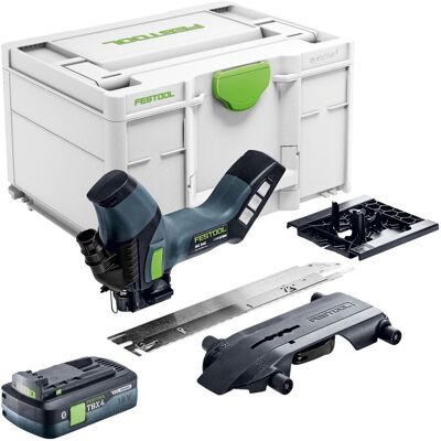 Scie À Isolants Sans Fil Festool Isc 240 Eb-basic 18 V 240 Mm + 1 Batterie 4,0 Ah + Systainer - Sans Chargeur - Publicité Scie À Isolants Sans Fil Festool Isc 240 Eb-basic 18 V 240 Mm + 1 Batterie 4,0 Ah + Systainer - Sans Chargeur - Publicité