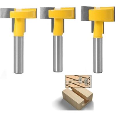 ABYSSE Lot De 3 Fraises En Carbure De Tungstène 8mm Pour Défonceuse Et Routeur Coupe Nette Pour Bois Dur Et Résineux - Publicité ABYSSE Lot De 3 Fraises En Carbure De Tungstène 8mm Pour Défonceuse Et Routeur Coupe Nette Pour Bois Dur Et Résineux - Publicité
