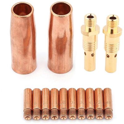 FLAMMKRAFT Kit De 14 Embouts Diffuseurs Pour Pistolet De Soudage Mig Tweco - Publicité FLAMMKRAFT Kit De 14 Embouts Diffuseurs Pour Pistolet De Soudage Mig Tweco - Publicité