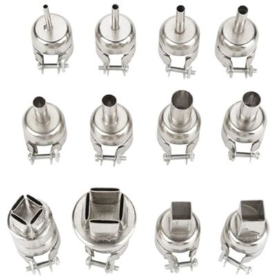 ABYSSE Kit De 12 Buses Pour Pistolet Thermique, Accessoire Pour Station De Soudage À Air Chaud 850. Publicité ABYSSE Kit De 12 Buses Pour Pistolet Thermique, Accessoire Pour Station De Soudage À Air Chaud 850. Publicité