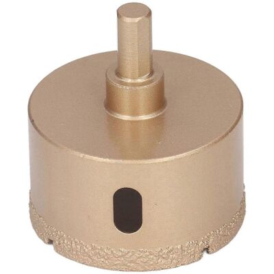 FLAMMKRAFT Scie Cloche Diamantée En Acier Au Carbone, Foret À Perçage Pour Carrelage, Porcelaine Et Verre, Queue Triangulaire, 60 Mm - Publicité FLAMMKRAFT Scie Cloche Diamantée En Acier Au Carbone, Foret À Perçage Pour Carrelage, Porcelaine Et Verre, Queue Triangulaire, 60 Mm - Publicité