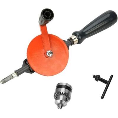 ABYSSE Vtizikl Perceuse Portative À Manivelle, Mini Perceuse Manuelle Avec Double Pignon Adapté Au Bois En Plastique(1/4 - Publicité ABYSSE Vtizikl Perceuse Portative À Manivelle, Mini Perceuse Manuelle Avec Double Pignon Adapté Au Bois En Plastique(1/4 - Publicité