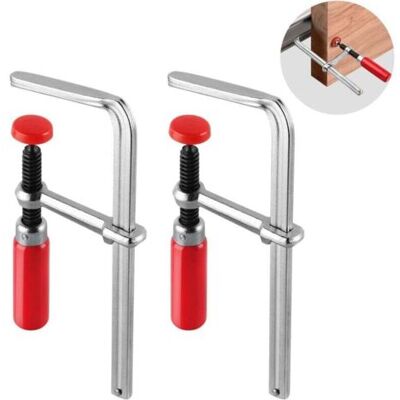 ABYSSE Serre Joint Rail De Guidage 2 Pièces 160x60mm Pour Rail De Guidage Mft Et Système De Rail De Guidage, Force De Serrage De 220kg - Publicité ABYSSE Serre Joint Rail De Guidage 2 Pièces 160x60mm Pour Rail De Guidage Mft Et Système De Rail De Guidage, Force De Serrage De 220kg - Publicité