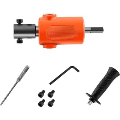 ABYSSE Convertisseur De Perceuse Adaptateur Professionnel De Perceuse Électrique Vers Marteau Outil De Burinage Accessoires Pour Marteau Électrique Clé Perceuse À Main Entraînement Fixe - Publicité ABYSSE Convertisseur De Perceuse Adaptateur Professionnel De Perceuse Électrique Vers Marteau Outil De Burinage Accessoires Pour Marteau Électrique Clé Perceuse À Main Entraînement Fixe - Publicité