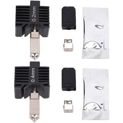 WEYTOLL Kit D'Extrémité Chaude D'Imprimante 3d Adapté Pour Bamboo Lab X1 P1s En Acier Trempé Avec Buse De 0,2 Mm 0,4 Mm, Pièces De Rechange De Chauffage En Céramique, Accessoires - Publicité WEYTOLL Kit D'Extrémité Chaude D'Imprimante 3d Adapté Pour Bamboo Lab X1 P1s En Acier Trempé Avec Buse De 0,2 Mm 0,4 Mm, Pièces De Rechange De Chauffage En Céramique, Accessoires - Publicité