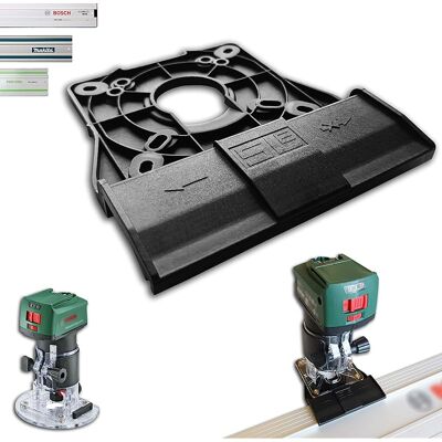 SANS MARQUE Adaptateur De Rail De Guidage Professionnel Pour Bosch Advancedtrimrouter 18v-8 Pour Makita/bosch/festool/mafell Rail De Guidage Pour Défonceuse Défonceuse - Publicité SANS MARQUE Adaptateur De Rail De Guidage Professionnel Pour Bosch Advancedtrimrouter 18v-8 Pour Makita/bosch/festool/mafell Rail De Guidage Pour Défonceuse Défonceuse - Publicité
