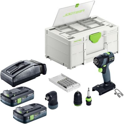 Festool Txs 18-basic-set Perceuse-visseuse Sans Fil 18 V 40 Nm Brushless + 1x Batterie 4,0 Ah + Chargeur Rapide + Systainer - Publicité Festool Txs 18-basic-set Perceuse-visseuse Sans Fil 18 V 40 Nm Brushless + 1x Batterie 4,0 Ah + Chargeur Rapide + Systainer - Publicité