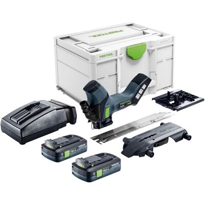 Scie À Isolant Sans Fil Festool Isc 240 Eb-basic 18 V 240 Mm + 2 Batteries 4,0 Ah + Chargeur + Systainer - Publicité Scie À Isolant Sans Fil Festool Isc 240 Eb-basic 18 V 240 Mm + 2 Batteries 4,0 Ah + Chargeur + Systainer - Publicité