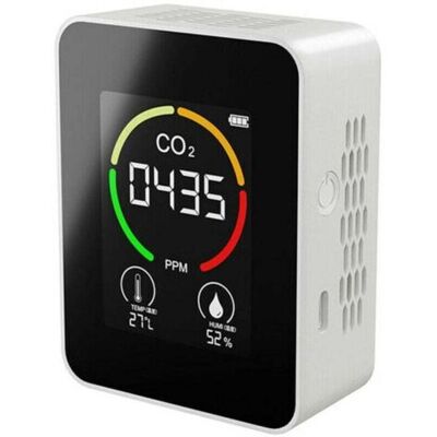 ABYSSE Detecteur D'Air Co2 Detecteur De Dioxyde De Carbone Production Agricole Moniteur De Co2 A Effet De Serre Blanc, Modele: Blanc - Publicité ABYSSE Detecteur D'Air Co2 Detecteur De Dioxyde De Carbone Production Agricole Moniteur De Co2 A Effet De Serre Blanc, Modele: Blanc - Publicité