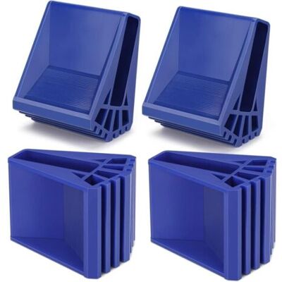 ABYSSE Pieds D'Échelle 4 Pièce Non Glissante Pieds De Sécurité De L'Échelle Protections De Pieds D'Échelle En Caoutchouc Pour Échelles Télescopiques(bleu) - Publicité ABYSSE Pieds D'Échelle 4 Pièce Non Glissante Pieds De Sécurité De L'Échelle Protections De Pieds D'Échelle En Caoutchouc Pour Échelles Télescopiques(bleu) - Publicité
