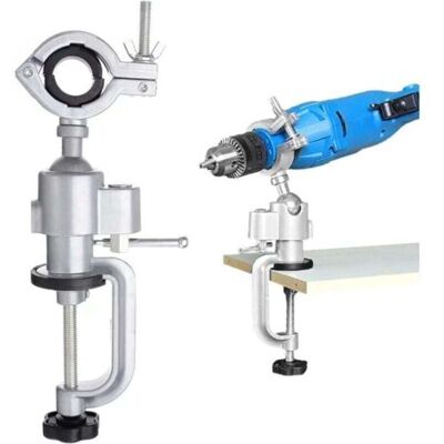 ABYSSE Support De Perceuse Électrique, Rotation À 360 Degrés, Support Vertical Multifonction, Établi, Meuleuse, Pinces De Table, Pinces De Travail Du Bois (35-43 Mm) - Publicité ABYSSE Support De Perceuse Électrique, Rotation À 360 Degrés, Support Vertical Multifonction, Établi, Meuleuse, Pinces De Table, Pinces De Travail Du Bois (35-43 Mm) - Publicité