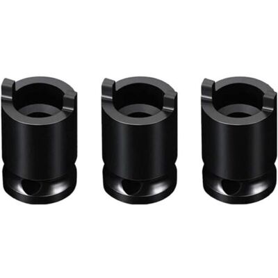 ABYSSE Plateau De Pression Pour Clé À Douille De Meuleuse D'Angle En 3 Parties, Adaptateur Pour Clé À Douille En Acier - Publicité ABYSSE Plateau De Pression Pour Clé À Douille De Meuleuse D'Angle En 3 Parties, Adaptateur Pour Clé À Douille En Acier - Publicité