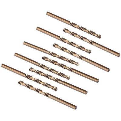 Melissa Jeu De Forets Au Cobalt M35 Hss, Foret Hélicoïdal En Acier, Diamètre De Foret 0.8mm, 10 Pièces - Publicité Melissa Jeu De Forets Au Cobalt M35 Hss, Foret Hélicoïdal En Acier, Diamètre De Foret 0.8mm, 10 Pièces - Publicité