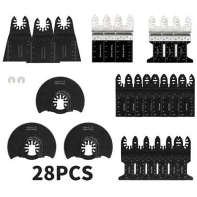 OEM 28 Accessoires D'Outils Oscillants Multifonctions Lame De Scie Universelle Pour Parkside Dewalt Ryobi Bosch Couper Les Coins De Bois/métal/plastique - 2 Adaptateurs,trimec-dou - Publicité OEM 28 Accessoires D'Outils Oscillants Multifonctions Lame De Scie Universelle Pour Parkside Dewalt Ryobi Bosch Couper Les Coins De Bois/métal/plastique - 2 Adaptateurs,trimec-dou - Publicité