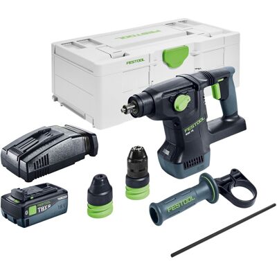 Marteau Combiné Sans Fil Festool Khc 18 Eb-basic 18 V 2,6 J Sds-plus Brushless + 1 Batterie 8,0 Ah + Chargeur Rapide + Systainer - Publicité Marteau Combiné Sans Fil Festool Khc 18 Eb-basic 18 V 2,6 J Sds-plus Brushless + 1 Batterie 8,0 Ah + Chargeur Rapide + Systainer - Publicité