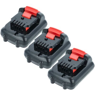 Vhbw 3x Batterie Remplacement Pour Dewalt Dcb127 Dcb125, Dcb123, Dcb121, Dcb120 Pour Outil Électrique (2000 Mah, Li-ion, 12 V) - Publicité Vhbw 3x Batterie Remplacement Pour Dewalt Dcb127 Dcb125, Dcb123, Dcb121, Dcb120 Pour Outil Électrique (2000 Mah, Li-ion, 12 V) - Publicité