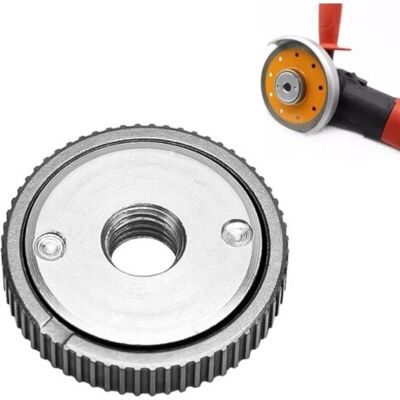 ABYSSE L'Écrou De Serrage Rapide Convient À Toutes Les Meuleuses Angulaires Avec Filetagem 14, Meuleuse D'Angle Angulaires Accessoires Disque A Tronconner Le Bois - Publicité ABYSSE L'Écrou De Serrage Rapide Convient À Toutes Les Meuleuses Angulaires Avec Filetagem 14, Meuleuse D'Angle Angulaires Accessoires Disque A Tronconner Le Bois - Publicité