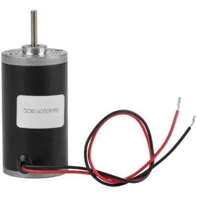 ABYSSE Moteur À Courant Continu À Aimant Permanent 31zy Avec Balais De Carbone Cw/ccw (6 V 4000 Tr/min) - Publicité ABYSSE Moteur À Courant Continu À Aimant Permanent 31zy Avec Balais De Carbone Cw/ccw (6 V 4000 Tr/min) - Publicité