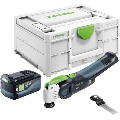 Oscillateur Sans Fil Festool Osc 18 E-basic 18 V Starlock Max Brushless + 1 Batterie 5,0 Ah + Systainer - Sans Chargeur - Publicité Oscillateur Sans Fil Festool Osc 18 E-basic 18 V Starlock Max Brushless + 1 Batterie 5,0 Ah + Systainer - Sans Chargeur - Publicité