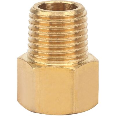 OEM Jeffergarden Adaptateur De Raccord De Tuyau En Laiton Pour Manomètre 1/4" Bspt Mle À 1/4" Npt Femelle-dou - Publicité OEM Jeffergarden Adaptateur De Raccord De Tuyau En Laiton Pour Manomètre 1/4" Bspt Mle À 1/4" Npt Femelle-dou - Publicité