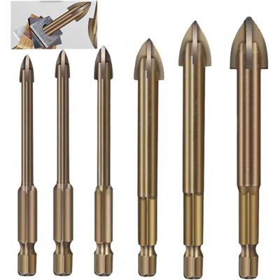 OEM Lot De 6 Forets Universels Efficaces, Ensemble De Forets Pais Haute Duret, Accessoire De Forets En Carbure, Foret Multifonctionnel En Alliage Crois,autre Foret De Perceuse - Publicité OEM Lot De 6 Forets Universels Efficaces, Ensemble De Forets Pais Haute Duret, Accessoire De Forets En Carbure, Foret Multifonctionnel En Alliage Crois,autre Foret De Perceuse - Publicité