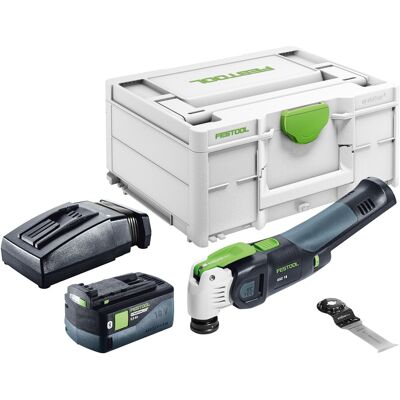Oscillateur Sans Fil Festool Osc 18 E-basic 18 V Starlock Max Brushless + 1 Batterie 5,0 Ah + Chargeur + Systainer - Publicité Oscillateur Sans Fil Festool Osc 18 E-basic 18 V Starlock Max Brushless + 1 Batterie 5,0 Ah + Chargeur + Systainer - Publicité