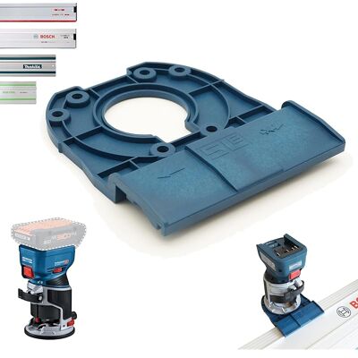SANS MARQUE Adaptateur De Rail De Guidage Professionnel Pour Bosch Gkf 18v-8 Pour Makita/bosch/festool/mafell Rail De Guidage Défonceuse - Publicité SANS MARQUE Adaptateur De Rail De Guidage Professionnel Pour Bosch Gkf 18v-8 Pour Makita/bosch/festool/mafell Rail De Guidage Défonceuse - Publicité