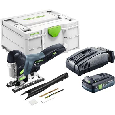 Scie Sauteuse Pendulaire Sans Fil Festool Psc 420 Eb-basic 18 V 120 Mm Sans Balais + 1 Batterie 4,0 Ah + Chargeur Rapide + Systainer - Publicité Scie Sauteuse Pendulaire Sans Fil Festool Psc 420 Eb-basic 18 V 120 Mm Sans Balais + 1 Batterie 4,0 Ah + Chargeur Rapide + Systainer - Publicité