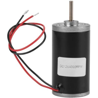 ABYSSE Moteur À Courant Continu À Aimant Permanent 31zy Avec Balais De Carbone Cw/ccw (12 V 4000 Tr/min) - Publicité ABYSSE Moteur À Courant Continu À Aimant Permanent 31zy Avec Balais De Carbone Cw/ccw (12 V 4000 Tr/min) - Publicité