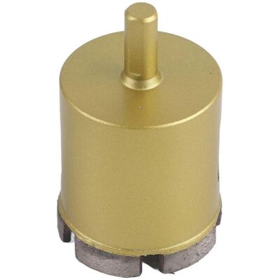 FLAMMKRAFT Foret Diamanté Pour Scie Cloche, Outil De Perçage Pour Céramique, Marbre, Verre Et Pierre (50 Mm) - Publicité FLAMMKRAFT Foret Diamanté Pour Scie Cloche, Outil De Perçage Pour Céramique, Marbre, Verre Et Pierre (50 Mm) - Publicité
