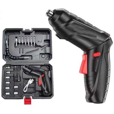 ABYSSE 3.6v Mini Tournevis Électrique Ensemble Batterie Au Lithium Rechargeable Usb Perceuse Sans Fil Bricolage Outils Ménagers Multifonctionnels - Publicité ABYSSE 3.6v Mini Tournevis Électrique Ensemble Batterie Au Lithium Rechargeable Usb Perceuse Sans Fil Bricolage Outils Ménagers Multifonctionnels - Publicité