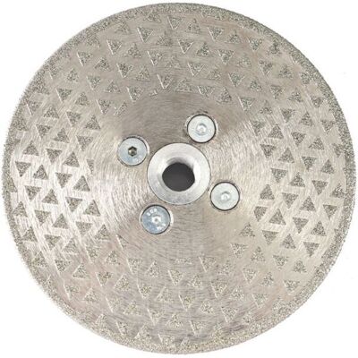 MOXIE Disque Diamanté À Tronçonner Et À Meuler 125 Mm X M14 Lame De Scie Électroplaqué Pour Pierre Marbre Carreaux Granit - Publicité MOXIE Disque Diamanté À Tronçonner Et À Meuler 125 Mm X M14 Lame De Scie Électroplaqué Pour Pierre Marbre Carreaux Granit - Publicité