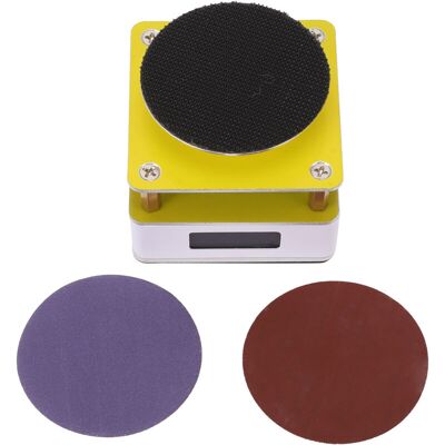 MOXIE Mini Polisseuse-meuleuse Électrique Multifonctionnelle Et Portable Avec 2 Papiers Abrasifs, 4 Vitesses Réglables Jusqu'à 10 000 Tr/min Pour L'Affûtage Des Lames Et Le Travail Du Métal Et Du Bois - Publicité MOXIE Mini Polisseuse-meuleuse Électrique Multifonctionnelle Et Portable Avec 2 Papiers Abrasifs, 4 Vitesses Réglables Jusqu'à 10 000 Tr/min Pour L'Affûtage Des Lames Et Le Travail Du Métal Et Du Bois - Publicité