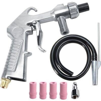 ABYSSE Kit De Sablage, Pistolet De Sablage Par Aspiration, Buse Antirouille, Abrasifs Pour Cabines De Sablage - Publicité ABYSSE Kit De Sablage, Pistolet De Sablage Par Aspiration, Buse Antirouille, Abrasifs Pour Cabines De Sablage - Publicité