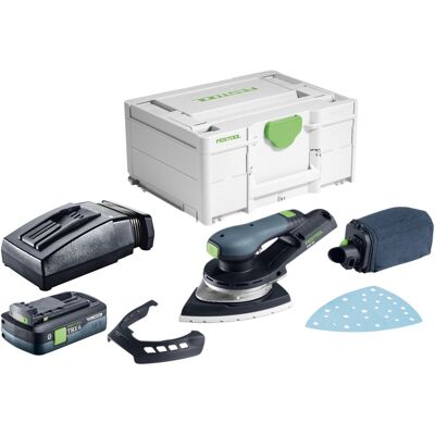Ponceuse Delta Sans Fil Festool Dtsc 200-basic 18 V 145 X 195 Mm Sans Balais + 1 Batterie 4,0 Ah + Chargeur + Systainer - Publicité Ponceuse Delta Sans Fil Festool Dtsc 200-basic 18 V 145 X 195 Mm Sans Balais + 1 Batterie 4,0 Ah + Chargeur + Systainer - Publicité