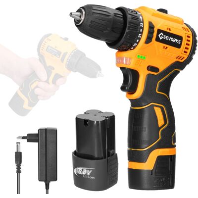 MOXIE Sjlerst Perceuse-visseuse Sans Fil 16,8 V, Moteur Sans Balais, Tournevis Électrique, Réglage De La Rotation, Perceuse Au Lithium, Outil Électrique De Rénovation - Publicité MOXIE Sjlerst Perceuse-visseuse Sans Fil 16,8 V, Moteur Sans Balais, Tournevis Électrique, Réglage De La Rotation, Perceuse Au Lithium, Outil Électrique De Rénovation - Publicité