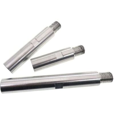 ABYSSE 3 Pcs En Alliage D'Aluminium Barre D'Extension De Meuleuse D'Angle M14 Barre D'Extension De Meuleuse D'Angle 75mm100mm 140mm M14 Adaptateur De Vis Pour Outils De Polissage Et De Meulage - Publicité ABYSSE 3 Pcs En Alliage D'Aluminium Barre D'Extension De Meuleuse D'Angle M14 Barre D'Extension De Meuleuse D'Angle 75mm100mm 140mm M14 Adaptateur De Vis Pour Outils De Polissage Et De Meulage - Publicité