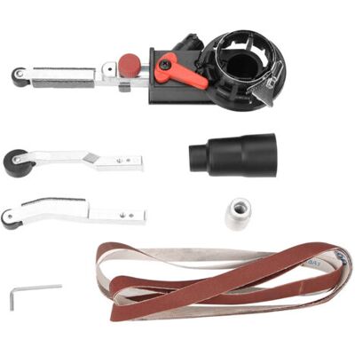 ABYSSE Adaptateur, Mini Adaptateur De Tête De Ponçage Pour Ponceuse À Bande Pour Meuleuse D'Angle Électrique(m14) - Publicité ABYSSE Adaptateur, Mini Adaptateur De Tête De Ponçage Pour Ponceuse À Bande Pour Meuleuse D'Angle Électrique(m14) - Publicité